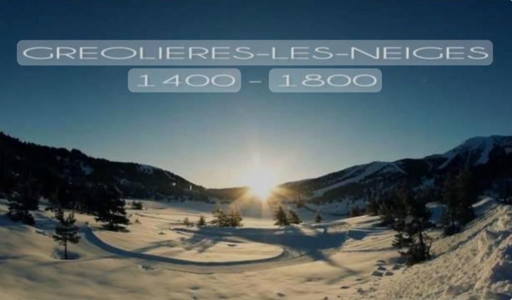 Appartamento Greolieres Les Neiges Esterno foto